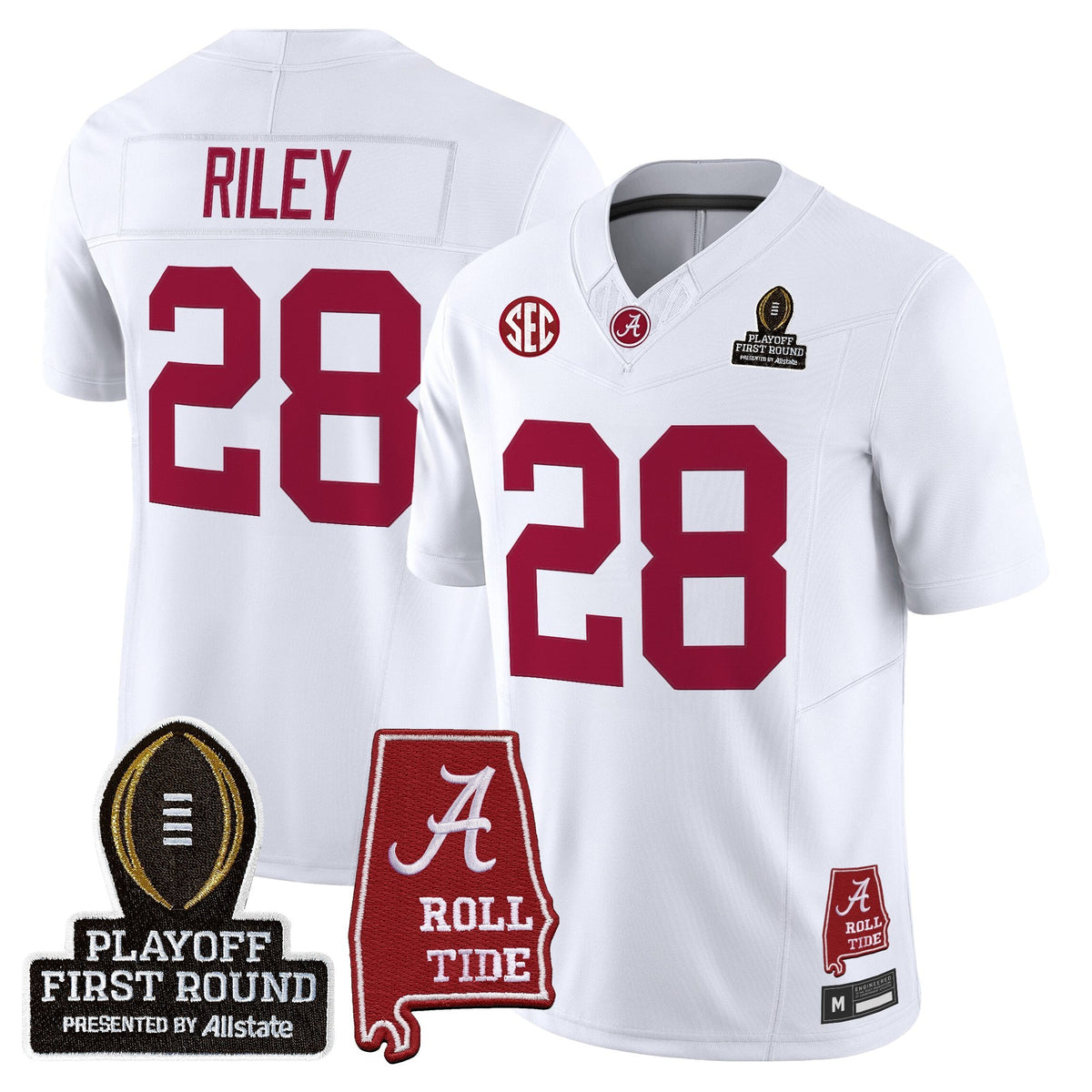 BAMA 2025 Playoff First Round Vapor Limited Jersey