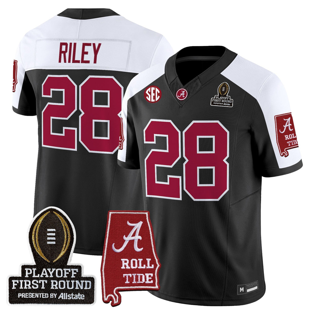 BAMA 2025 Playoff First Round Vapor Limited Jersey