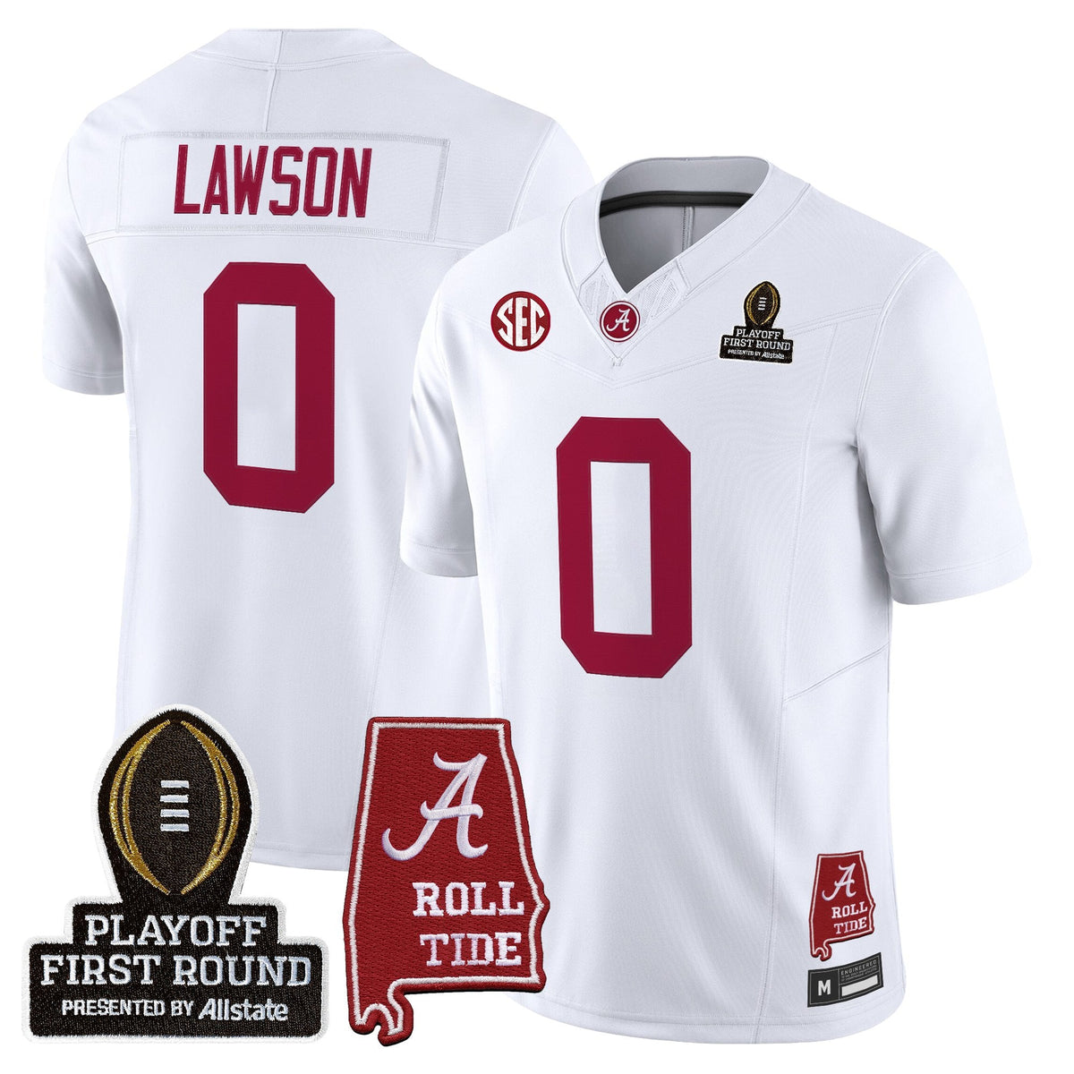 BAMA 2025 Playoff First Round Vapor Limited Jersey