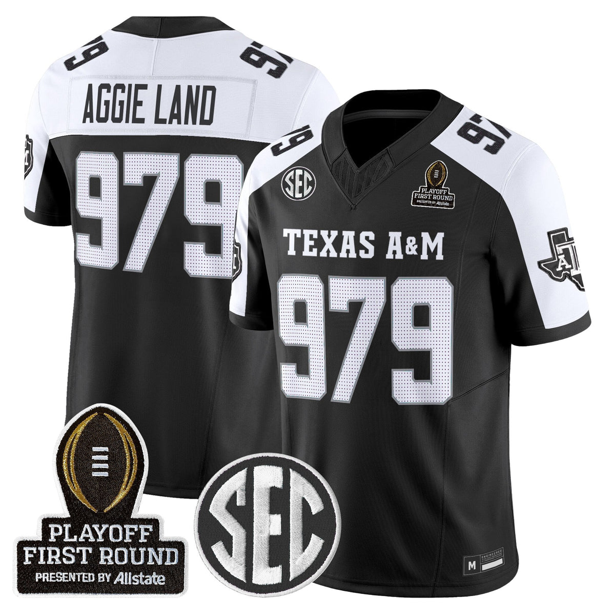 Aggies 2025 Playoff First Round Vapor Limited Jersey