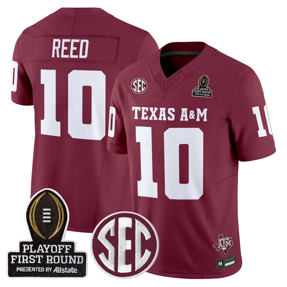 Aggies 2025 Playoff First Round Vapor Limited Jersey