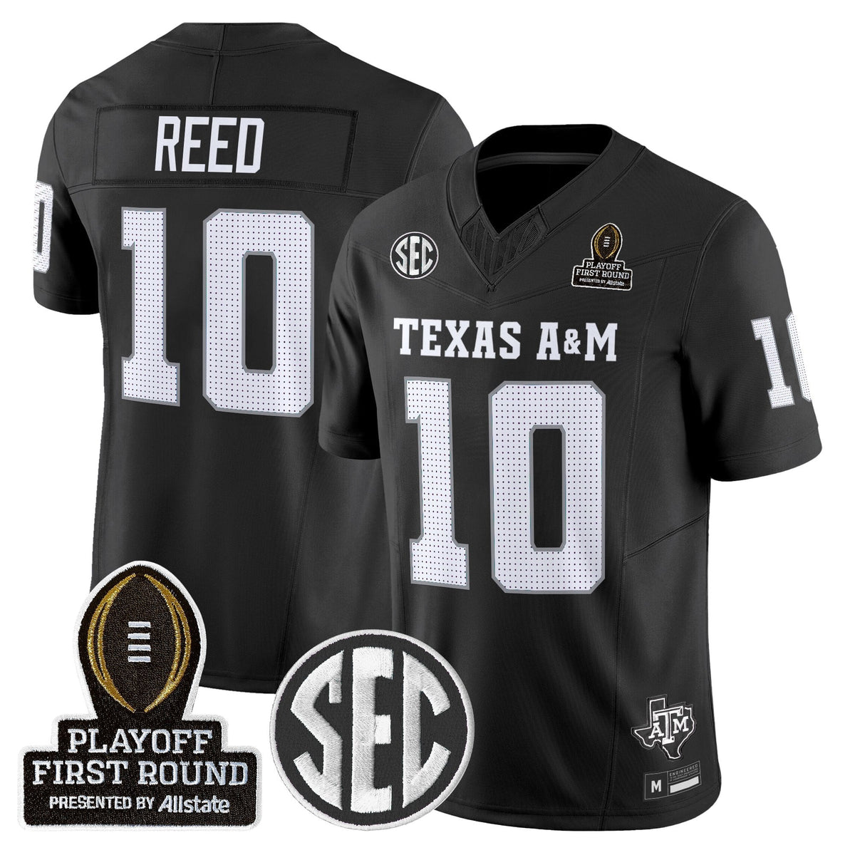 Aggies 2025 Playoff First Round Vapor Limited Jersey