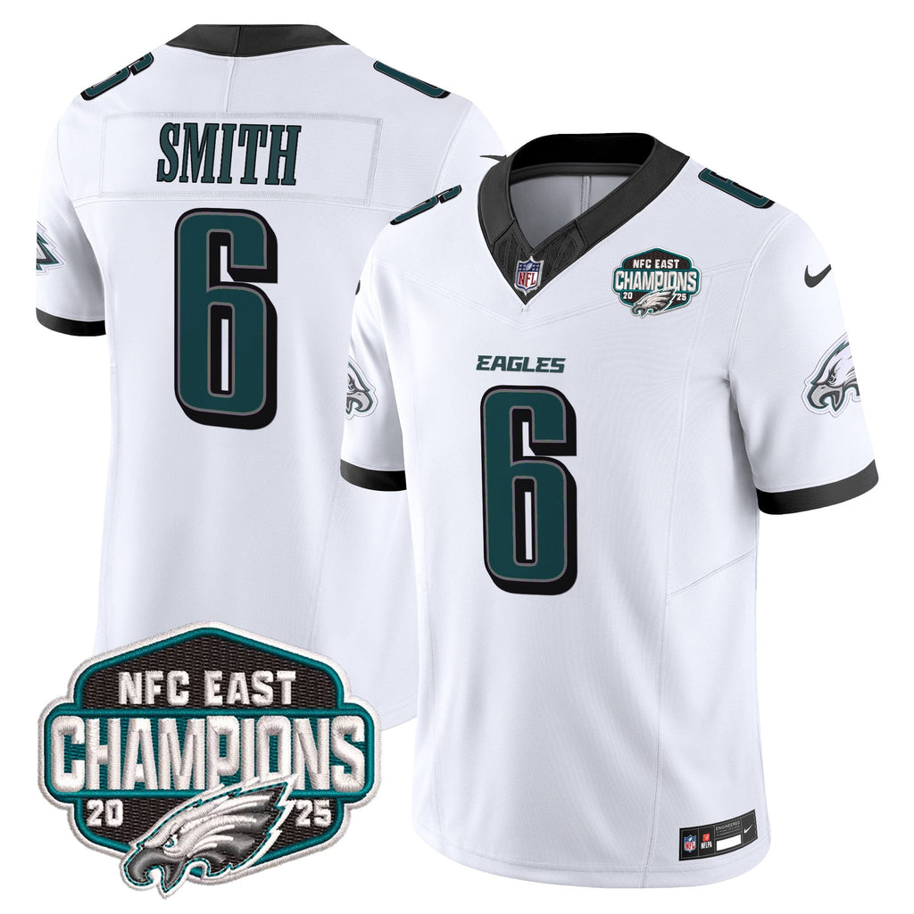 Men's Philadelphia Eagles 2025 NFC East Division Champions Vapor Limited Jersey - All Stitched