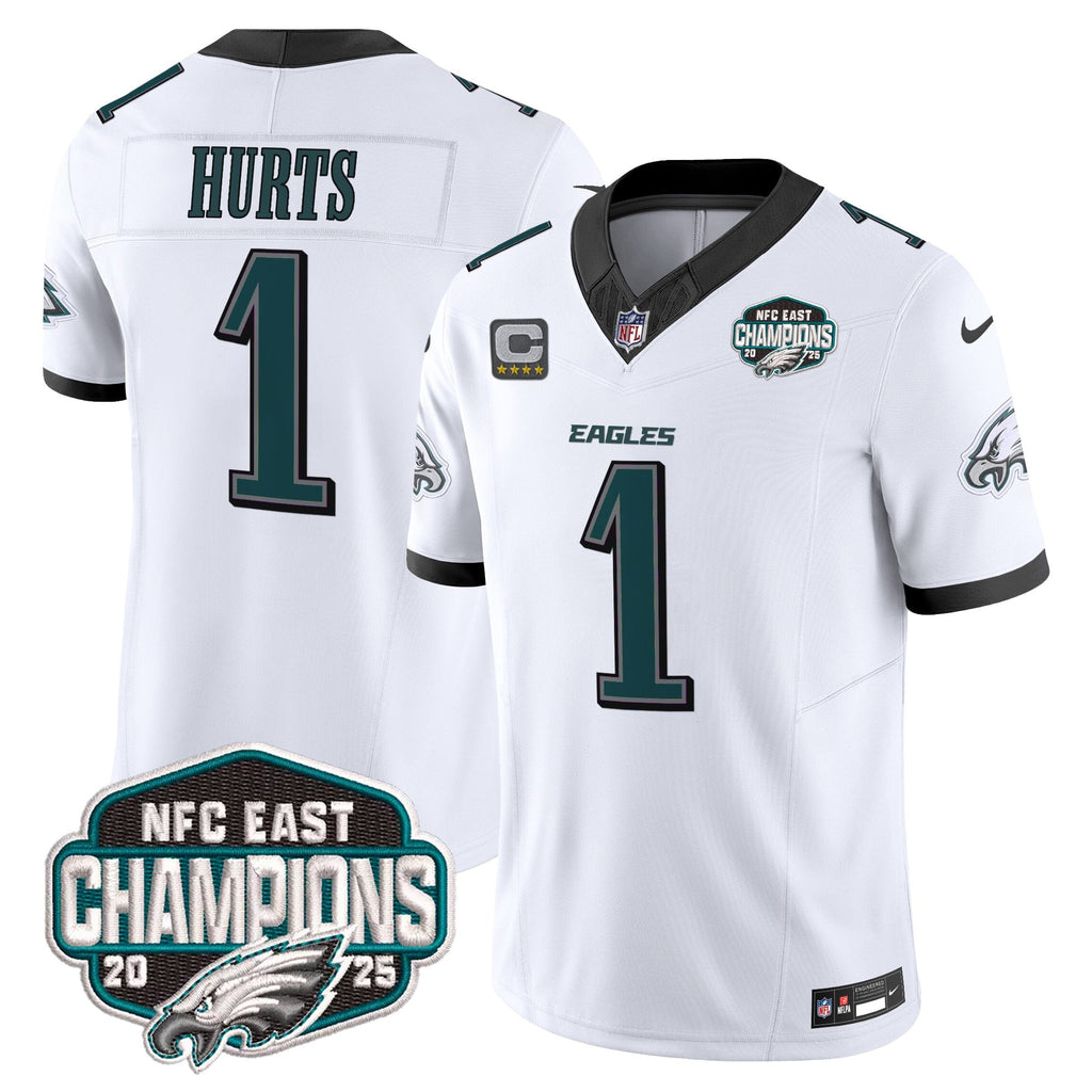 Men's Philadelphia Eagles 2025 NFC East Division Champions Vapor Limited Jersey - All Stitched