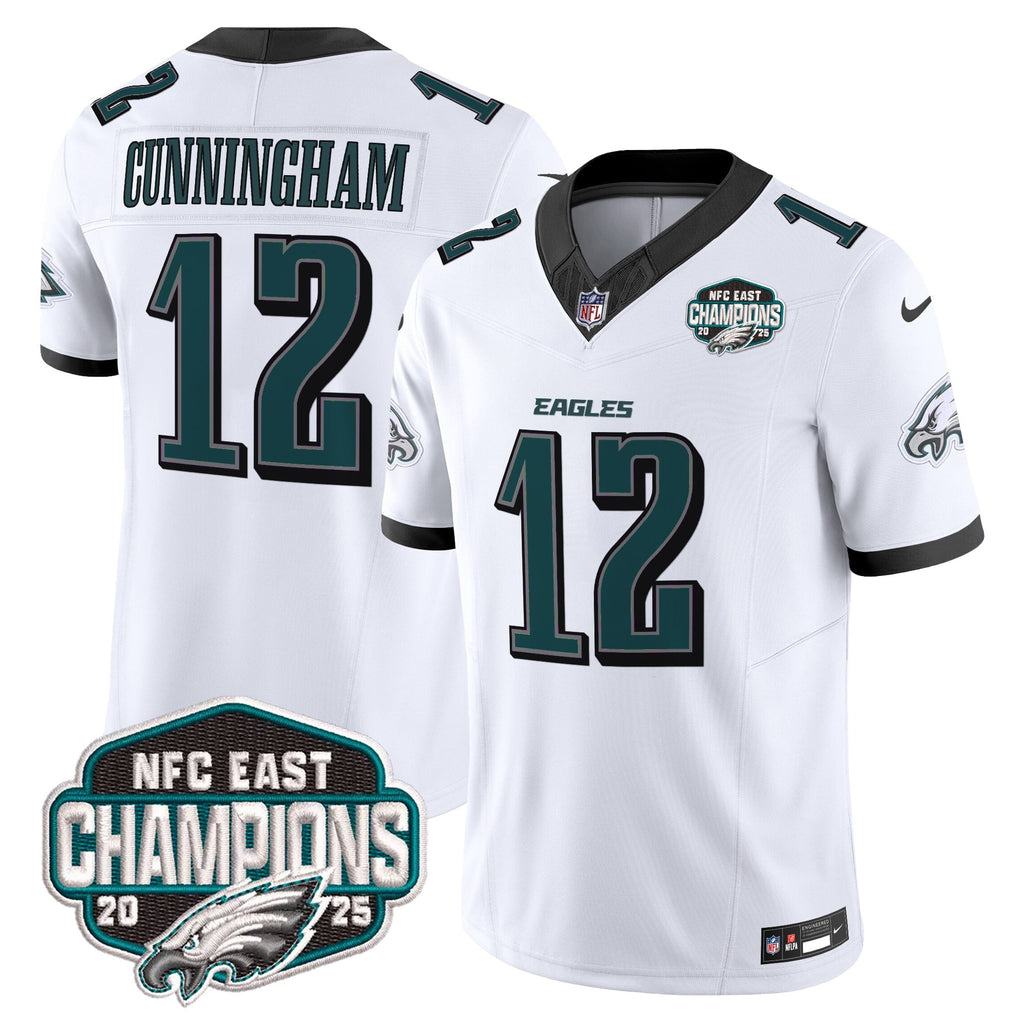 Men's Philadelphia Eagles 2025 NFC East Division Champions Vapor Limited Jersey - All Stitched