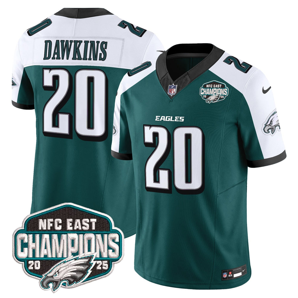 Men's Philadelphia Eagles 2025 NFC East Division Champions Vapor Limited Jersey - All Stitched