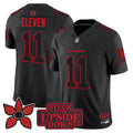 Men's Denver Broncos 'Stranger Things Edition' Throwback Vapor Limited Jersey - All Stitched