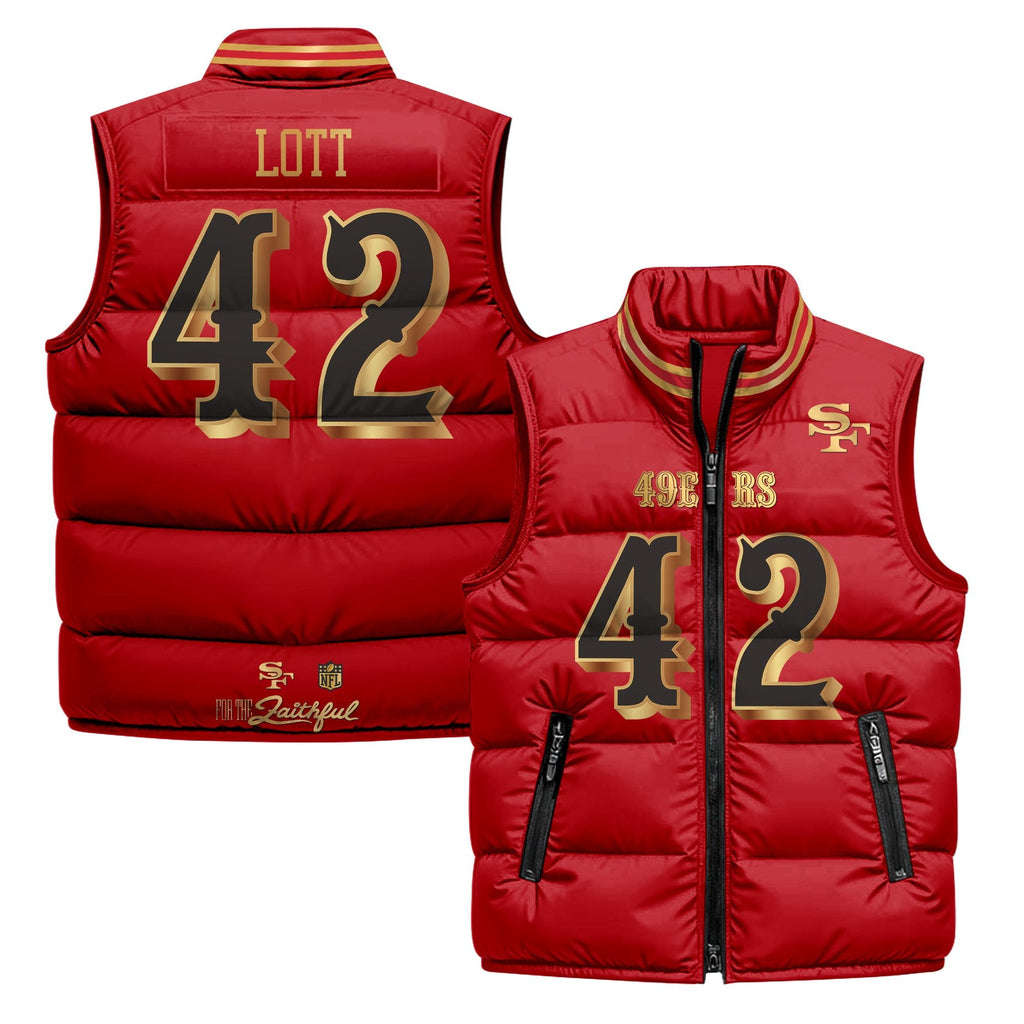 San Francisco 49ers “Rivalries” Puffer Vest