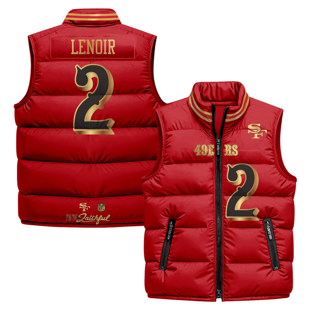 San Francisco 49ers “Rivalries” Puffer Vest