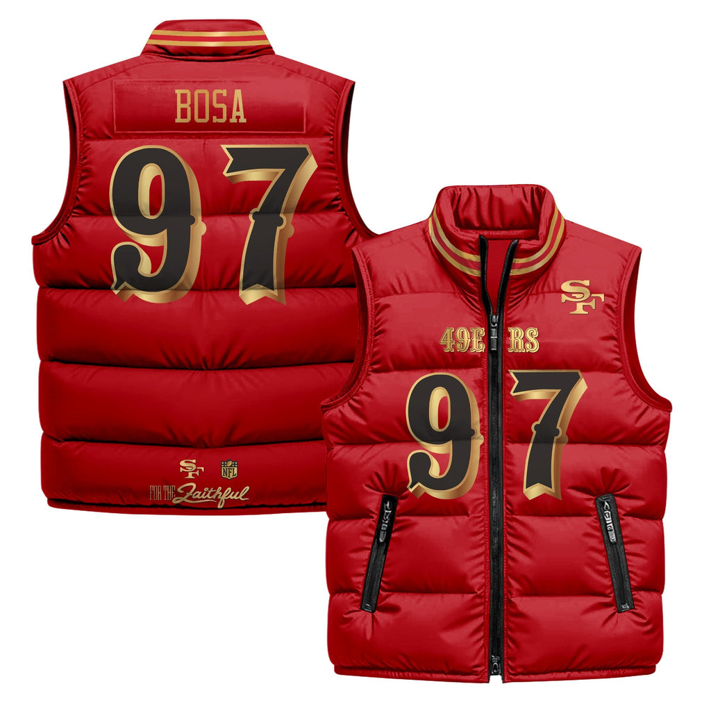 San Francisco 49ers “Rivalries” Puffer Vest