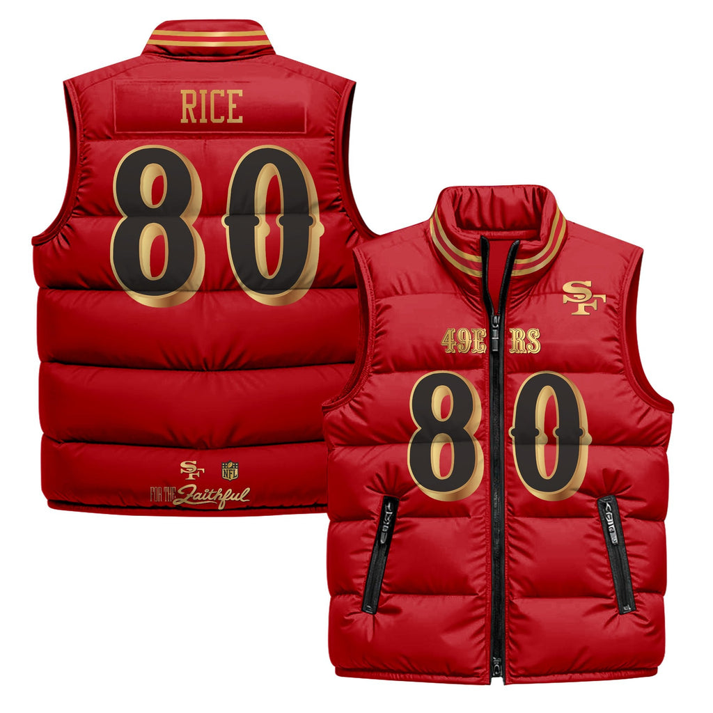 San Francisco 49ers “Rivalries” Puffer Vest