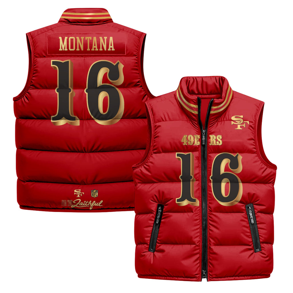 San Francisco 49ers “Rivalries” Puffer Vest