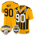 Men's Pittsburgh Steelers 2025 AFC North Division Champions Vapor Limited Jersey - All Stitched