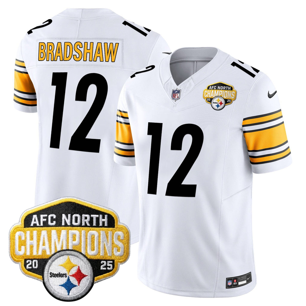Men's Pittsburgh Steelers 2025 AFC North Division Champions Vapor Limited Jersey - All Stitched