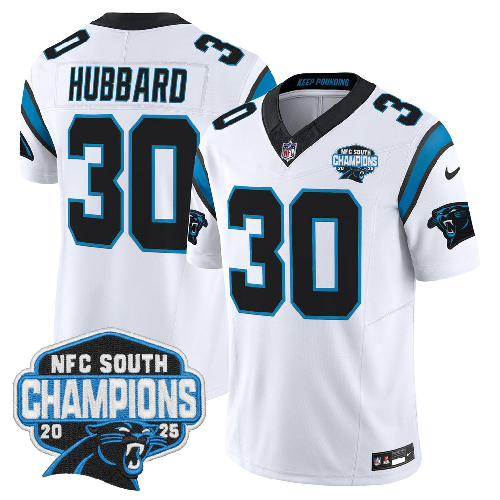 Men's Carolina Panthers 2025 NFC South Division Champions Vapor Limited Jersey - All Stitched