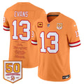 #13 Mike Evans Tampa Bay Buccaneers "Franchise Legend" Vapor Limited Jersey - Stitched