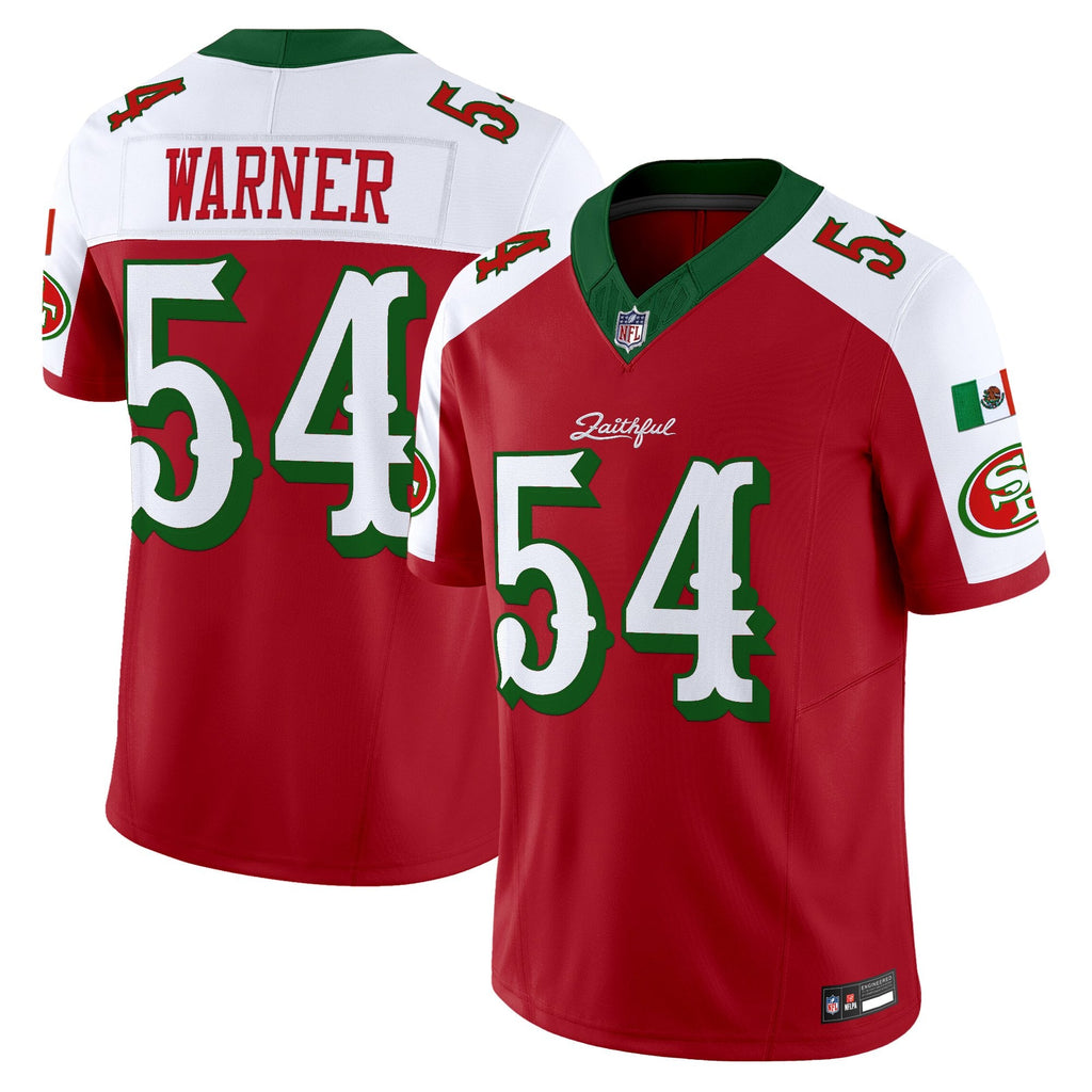 Men's San Francisco 49ers Mexico “Rivalries” Vapor Limited Jersey - All Stitched