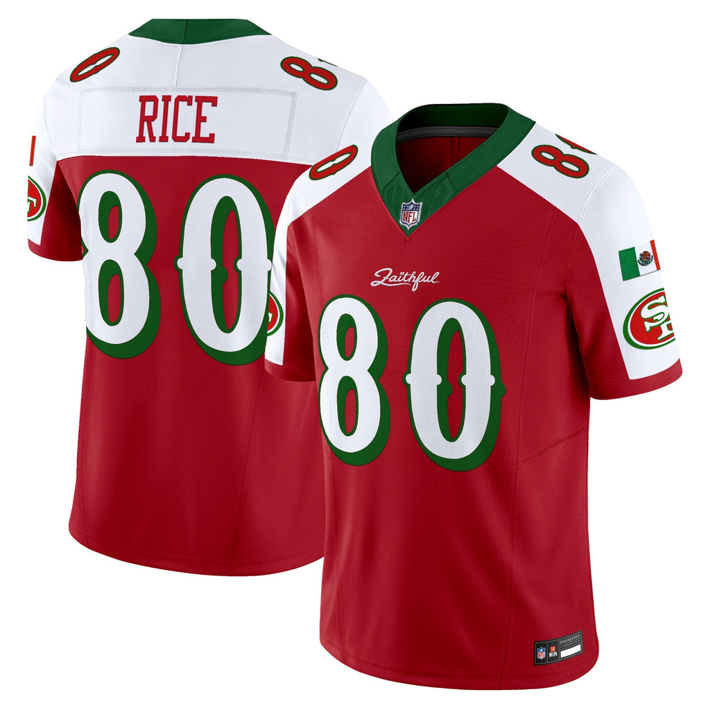 Men's San Francisco 49ers Mexico “Rivalries” Vapor Limited Jersey - All Stitched