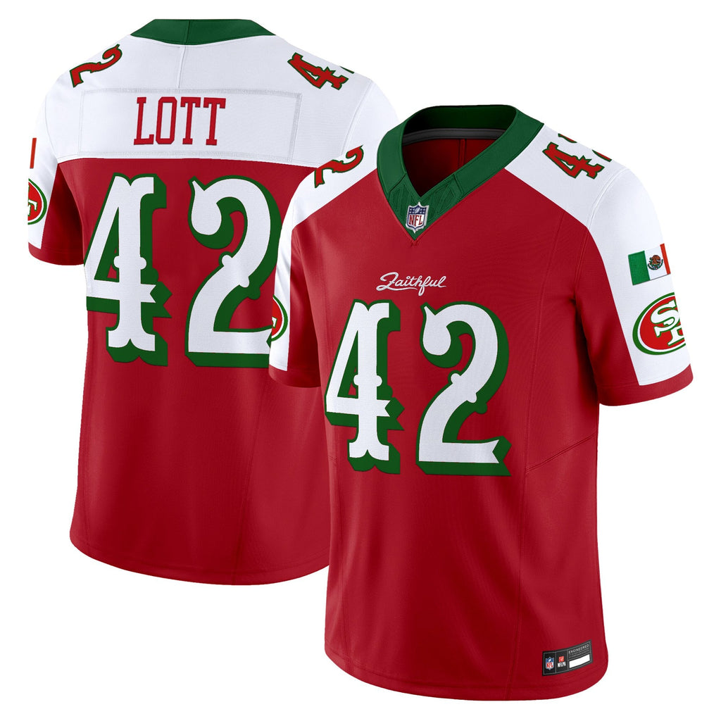 Men's San Francisco 49ers Mexico “Rivalries” Vapor Limited Jersey - All Stitched