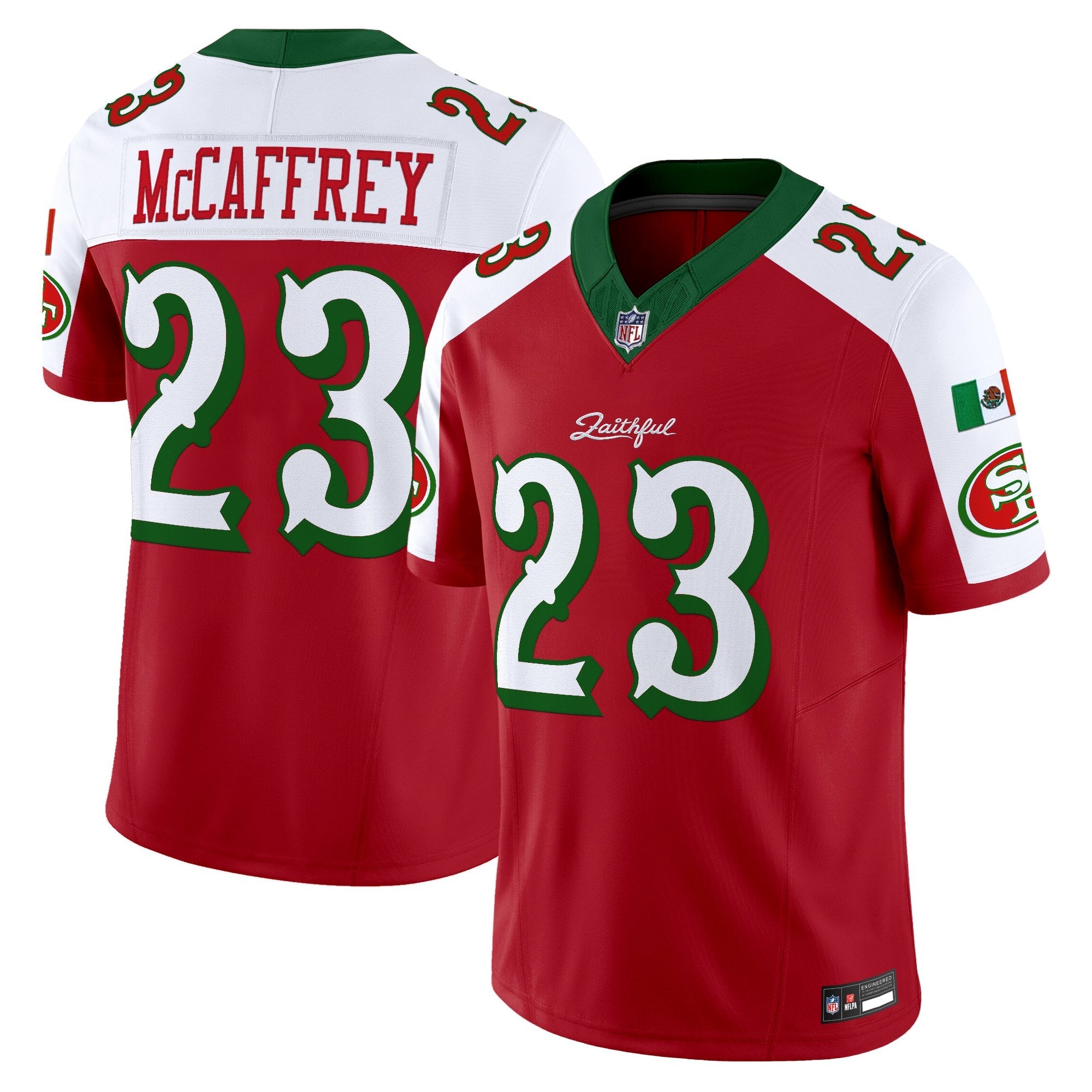 Men's San Francisco 49ers Mexico “Rivalries” Vapor Limited Jersey - All Stitched