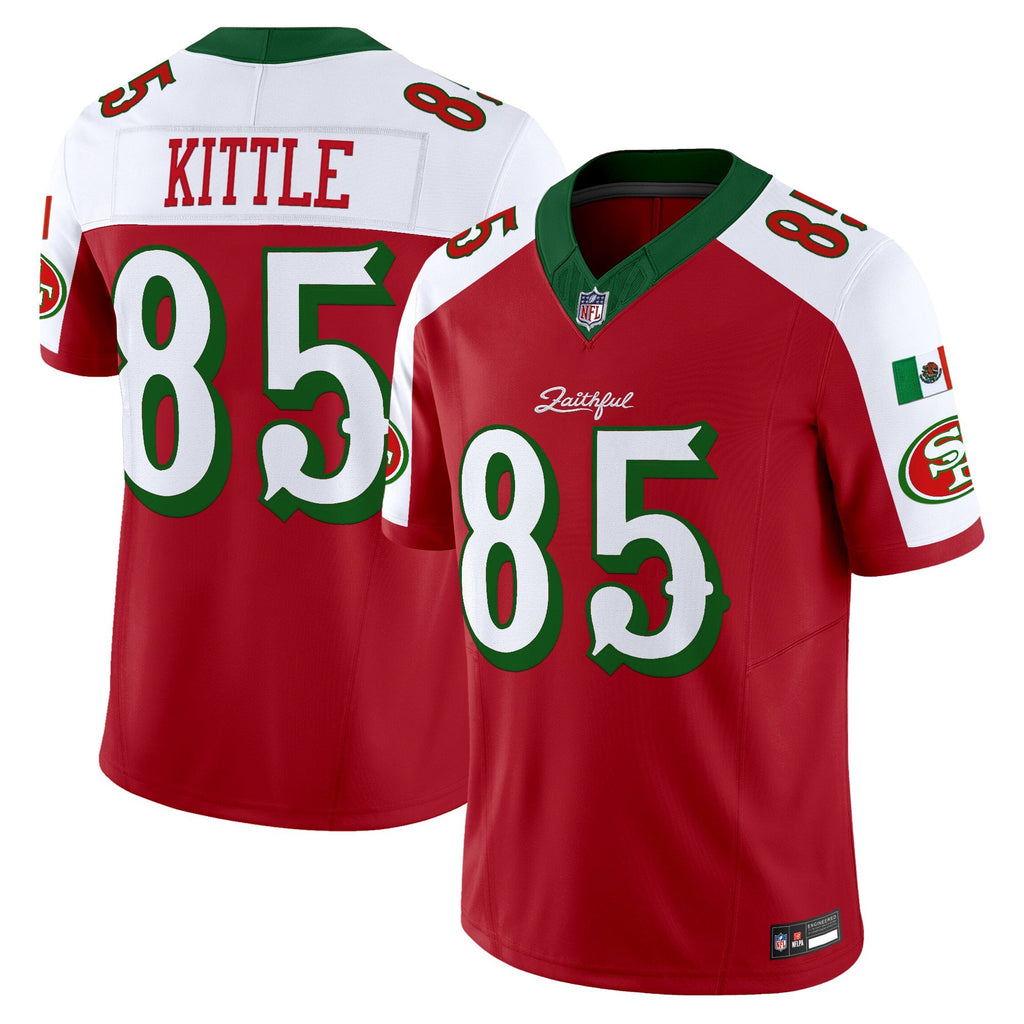 Men's San Francisco 49ers Mexico “Rivalries” Vapor Limited Jersey - All Stitched