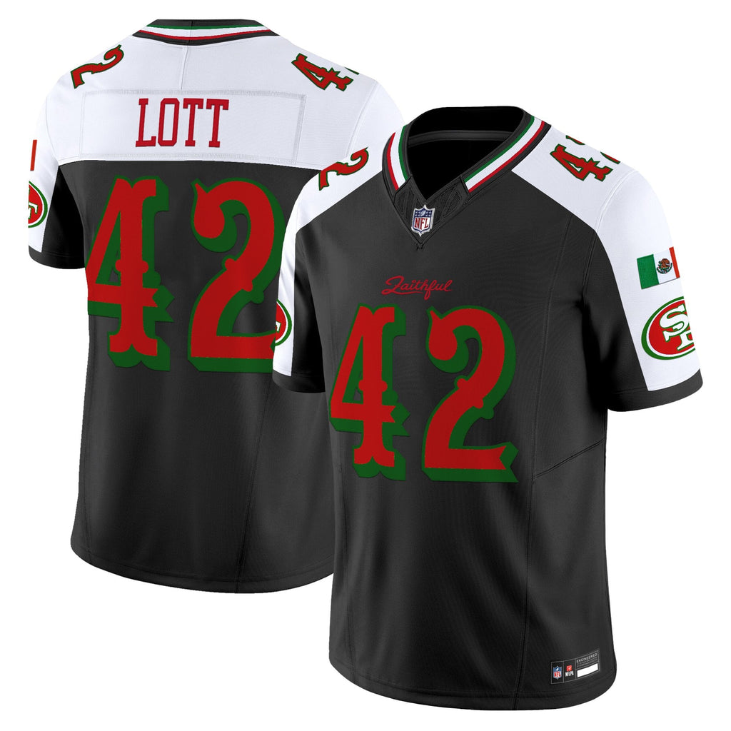 Men's San Francisco 49ers Mexico “Rivalries” Vapor Limited Jersey - All Stitched