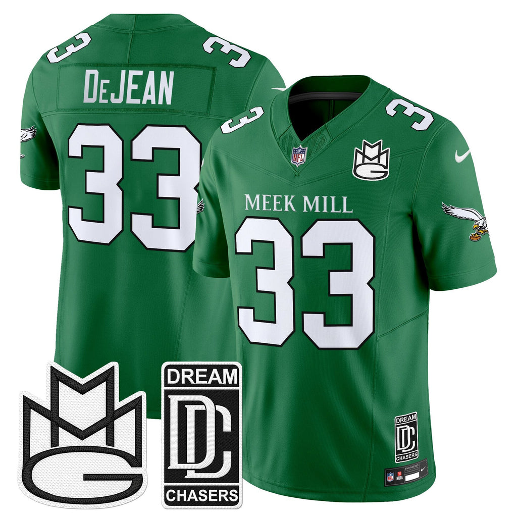 Men's Philadelphia Eagles x Meek Mill Vapor Limited Jersey - All Stitched