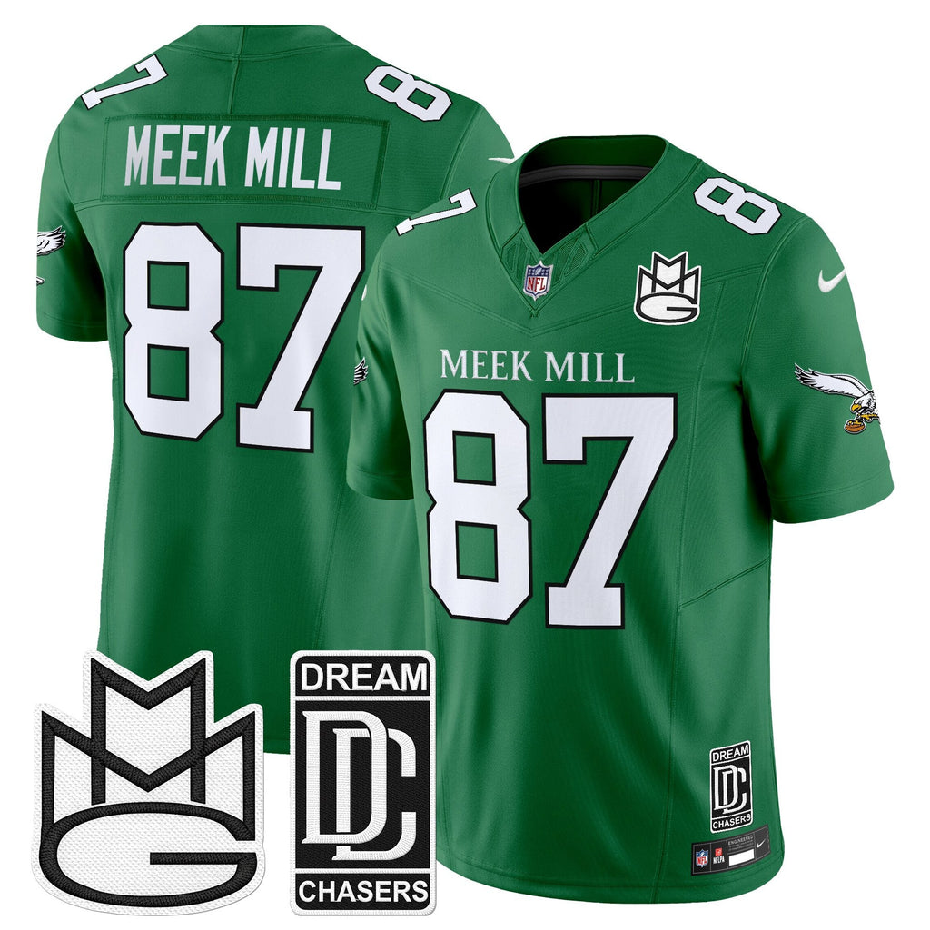 Men's Philadelphia Eagles x Meek Mill Vapor Limited Jersey - All Stitched