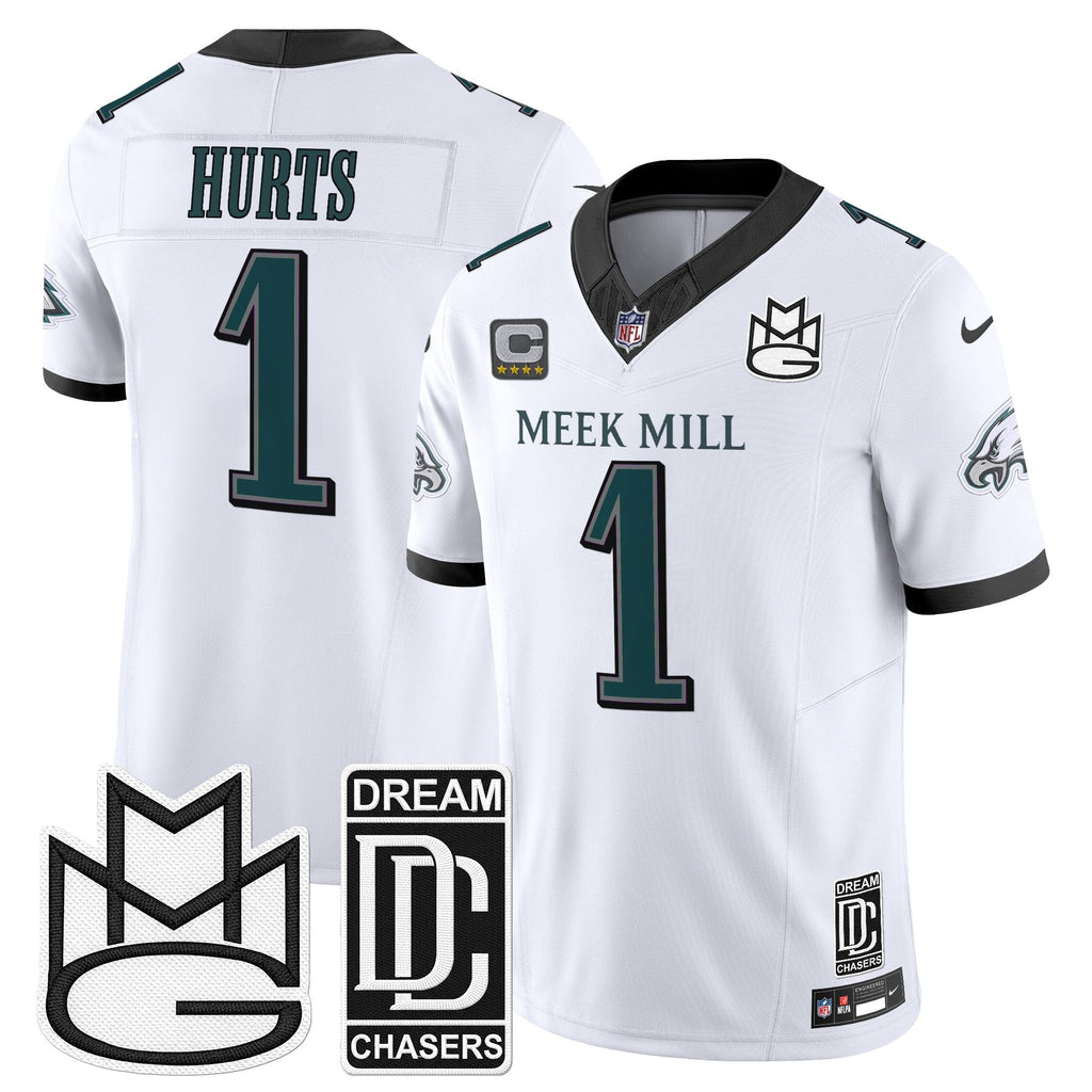 Men's Philadelphia Eagles x Meek Mill Vapor Limited Jersey - All Stitched