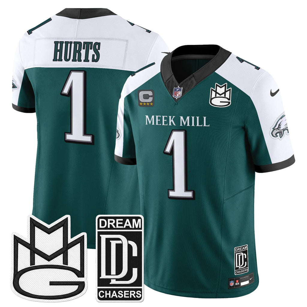 Men's Philadelphia Eagles x Meek Mill Vapor Limited Jersey - All Stitched