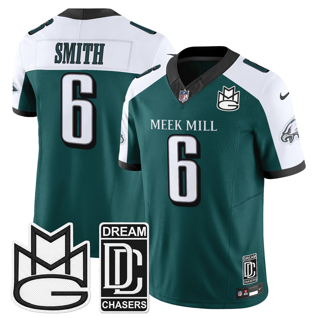 Men's Philadelphia Eagles x Meek Mill Vapor Limited Jersey - All Stitched