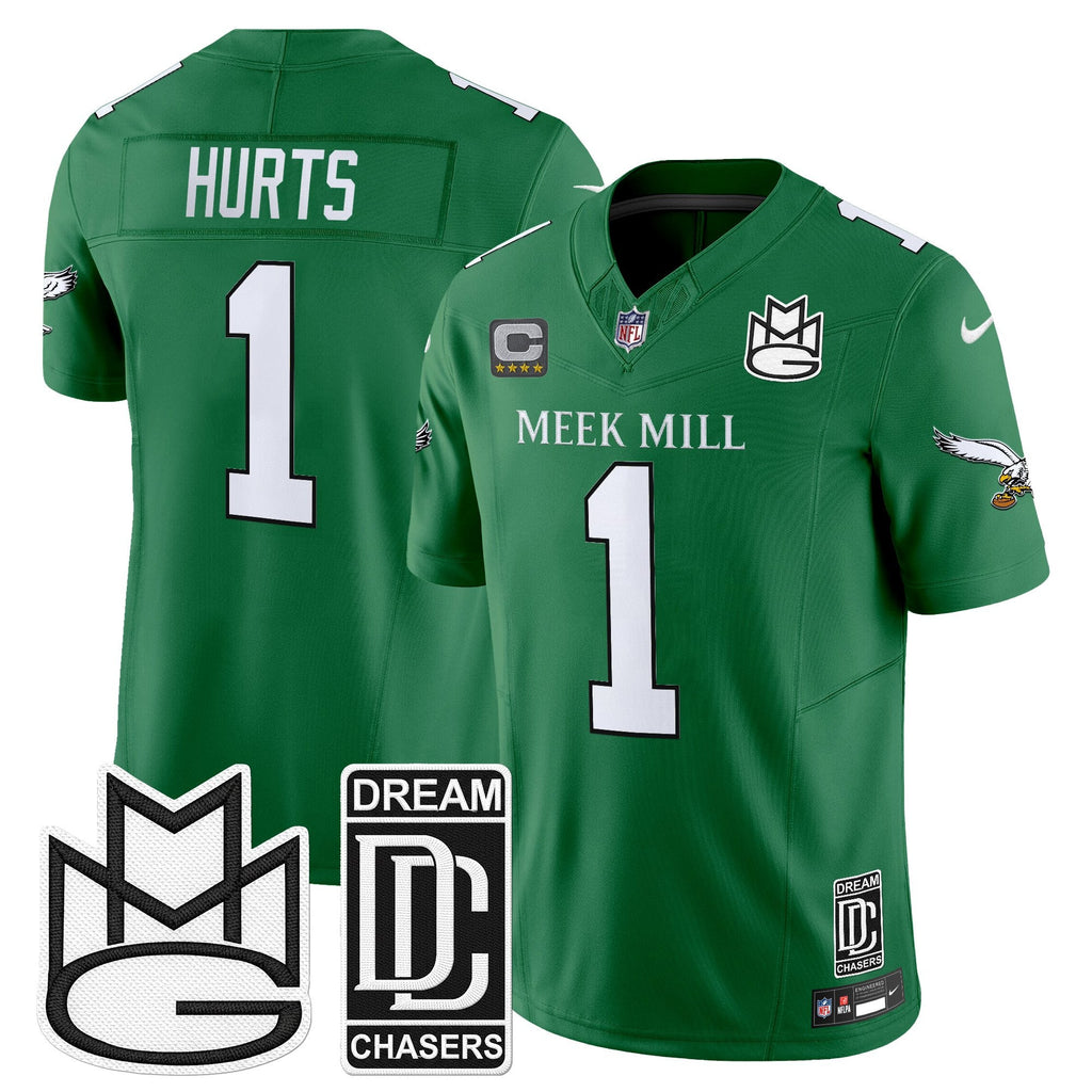 Men's Philadelphia Eagles x Meek Mill Vapor Limited Jersey - All Stitched