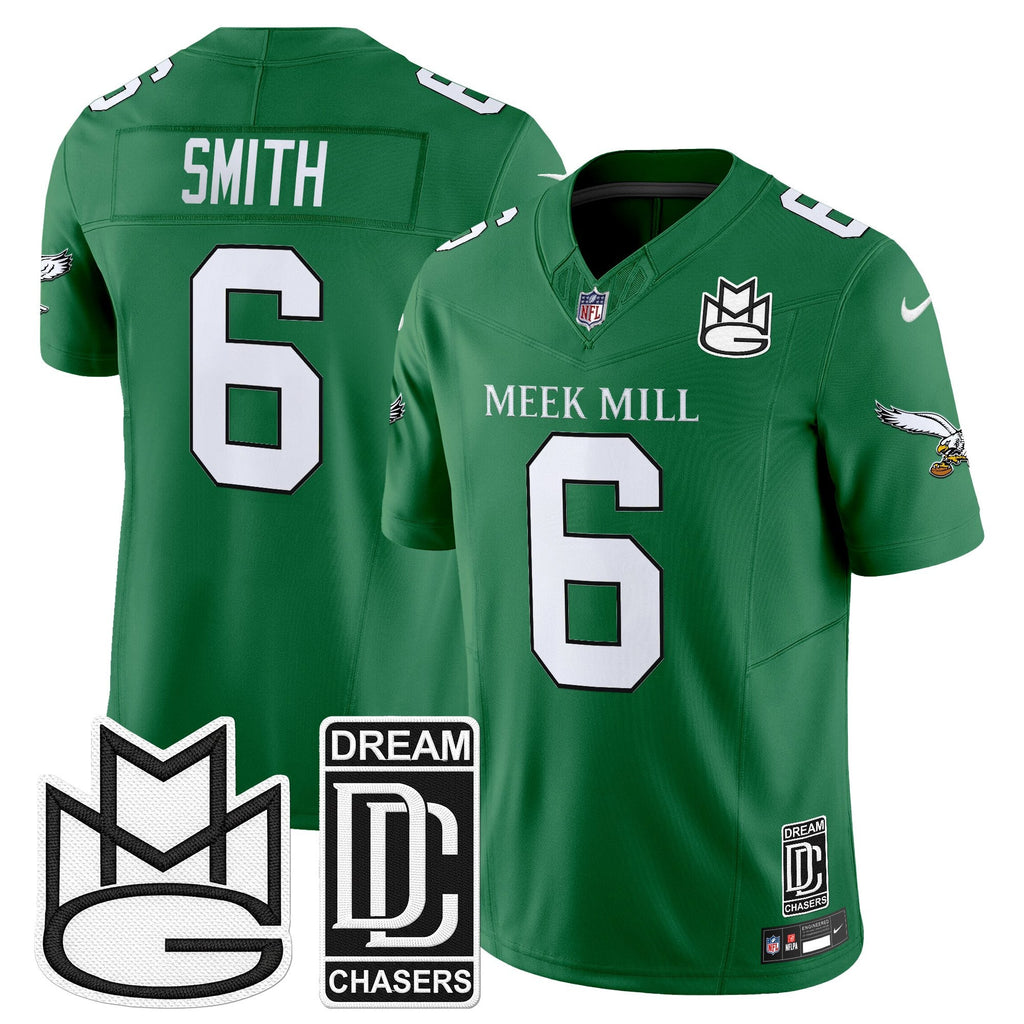 Men's Philadelphia Eagles x Meek Mill Vapor Limited Jersey - All Stitched