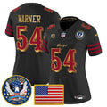 Women's San Francisco 49ers "United States 250th Anniversary Patch" Vapor Limited Jersey - All Stitched