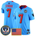 Men's Houston Texans "United States 250th Anniversary Patch" Vapor Limited Jersey - All Stitched
