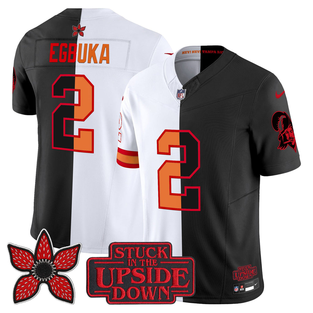 Men's Tampa Bay Buccaneers 'Upside Down Edition' Vapor Limited Jersey - All Stitched