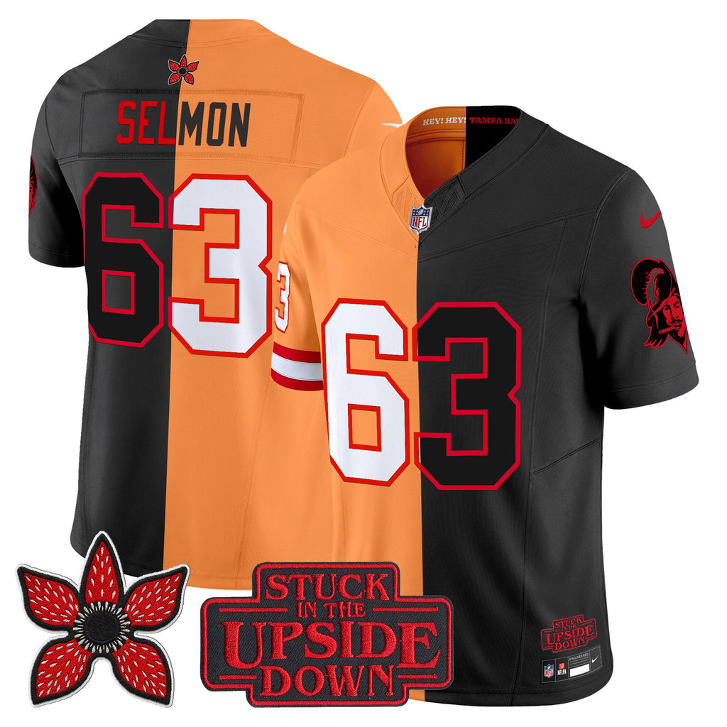 Men's Tampa Bay Buccaneers 'Upside Down Edition' Vapor Limited Jersey - All Stitched