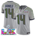 Men's Seattle Seahawks Super Bowl LX Vapor Limited Jersey - All Stitched