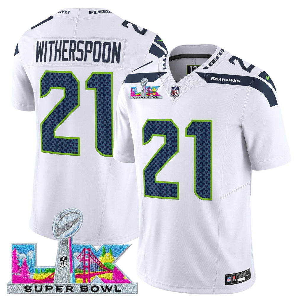 Men's Seattle Seahawks Super Bowl LX Vapor Limited Jersey - All Stitched