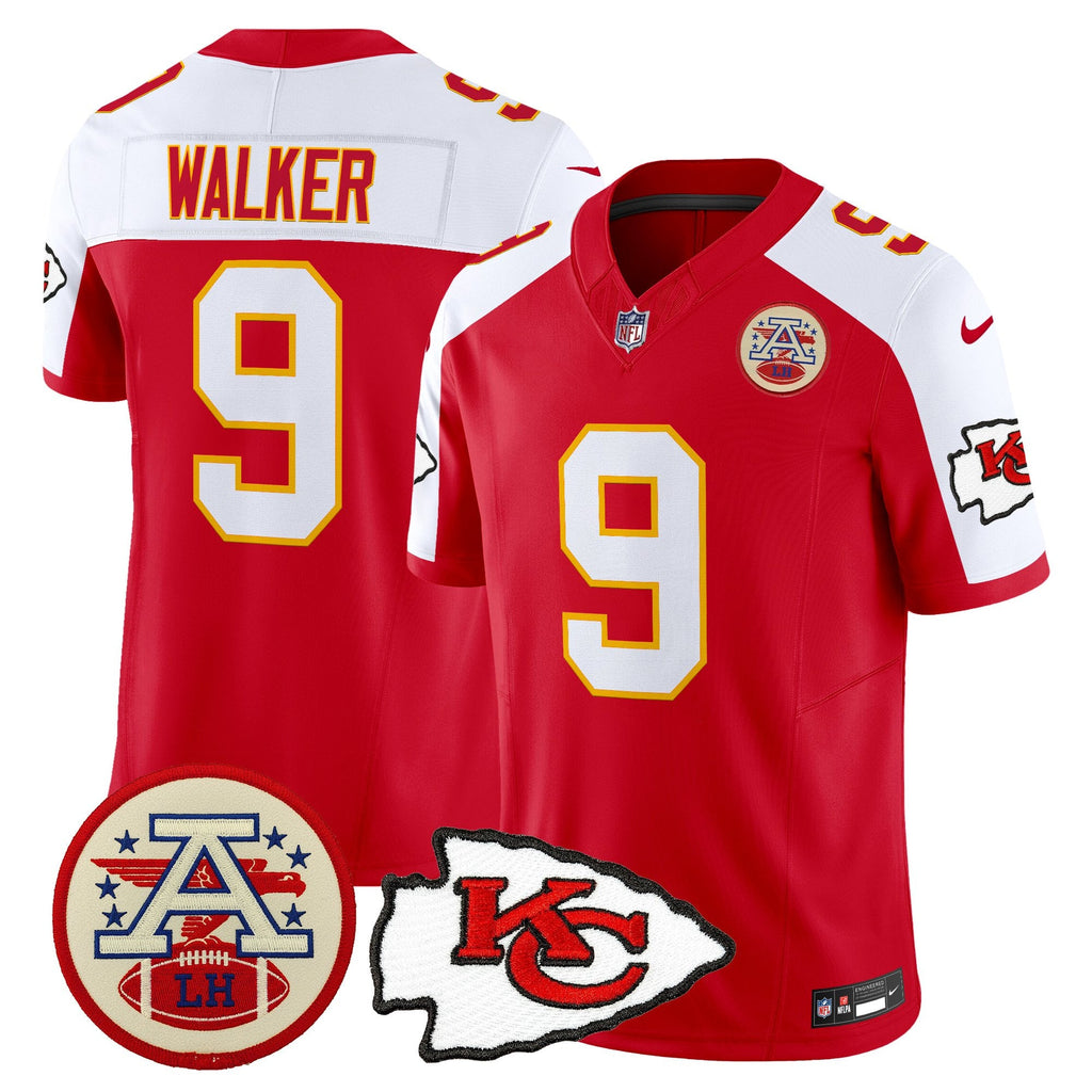 Men's Chiefs 2026 Lamar Hunt Patch Vapor Limited Jersey - All Stitched