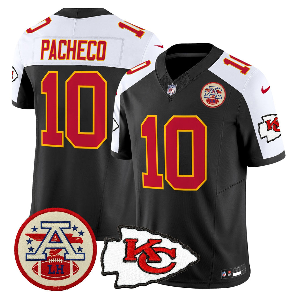 Men's Chiefs 2026 Lamar Hunt Patch Vapor Limited Jersey - All Stitched