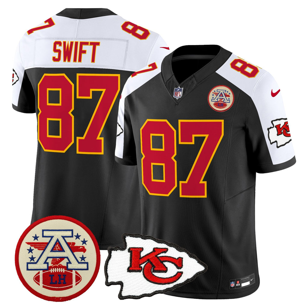 Men's Chiefs 2026 Lamar Hunt Patch Vapor Limited Jersey - All Stitched