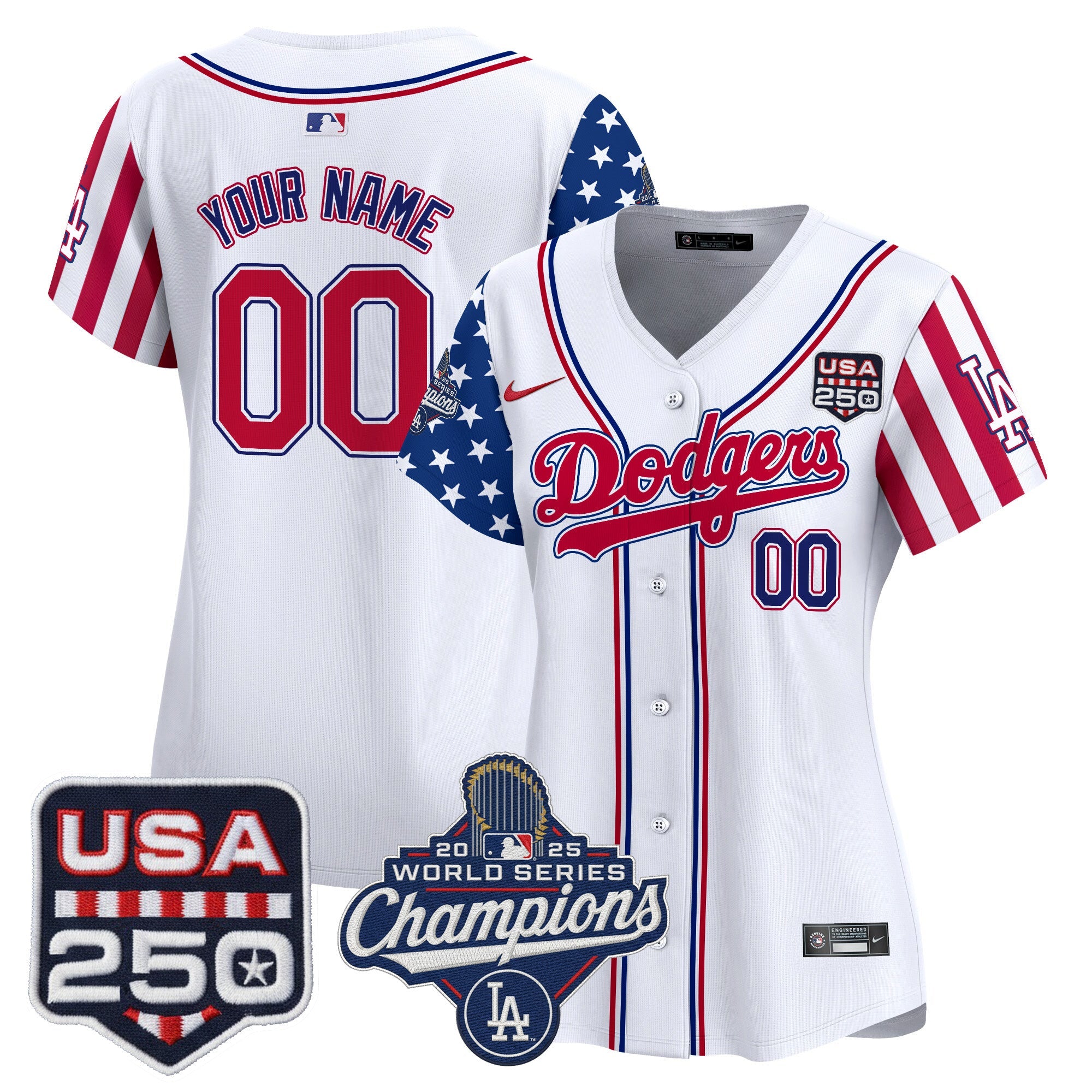 LAD "America250 Edition" Vapor Premier Limited Custom Jersey V2 - Stitched