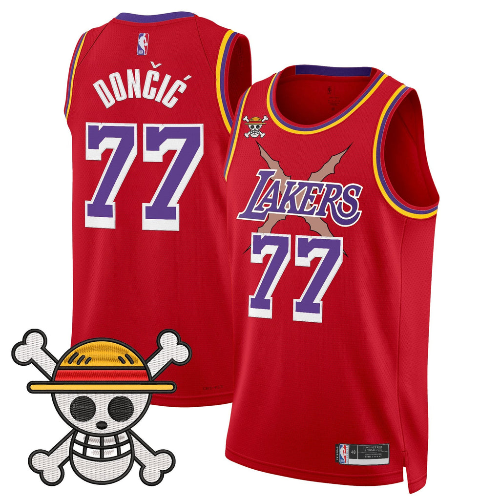 LAL x OP Swingman Jersey - Stitched