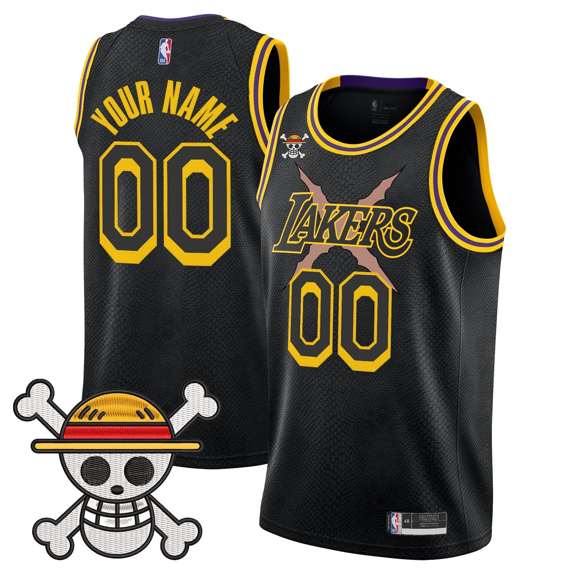LAL x OP Swingman Custom Jersey - Stitched