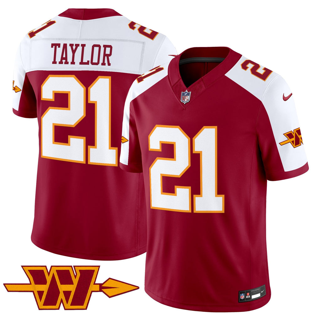 Men's Washington Commanders Throwback Vapor Limited Jersey - All Stitched