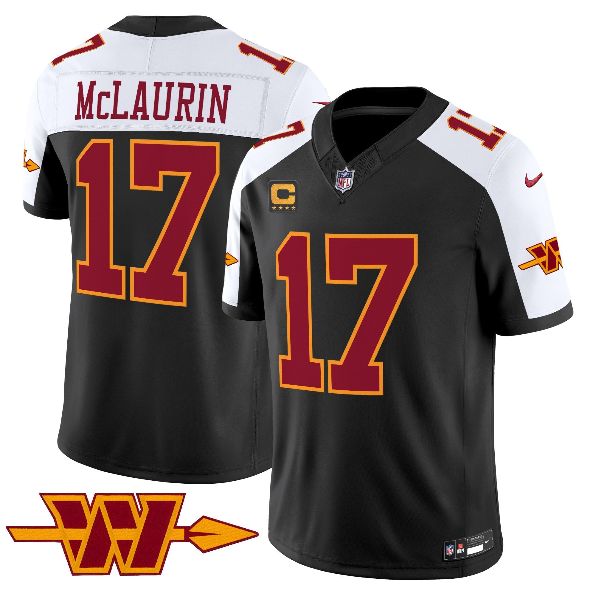 Men's Washington Commanders Throwback Vapor Limited Jersey - All Stitched