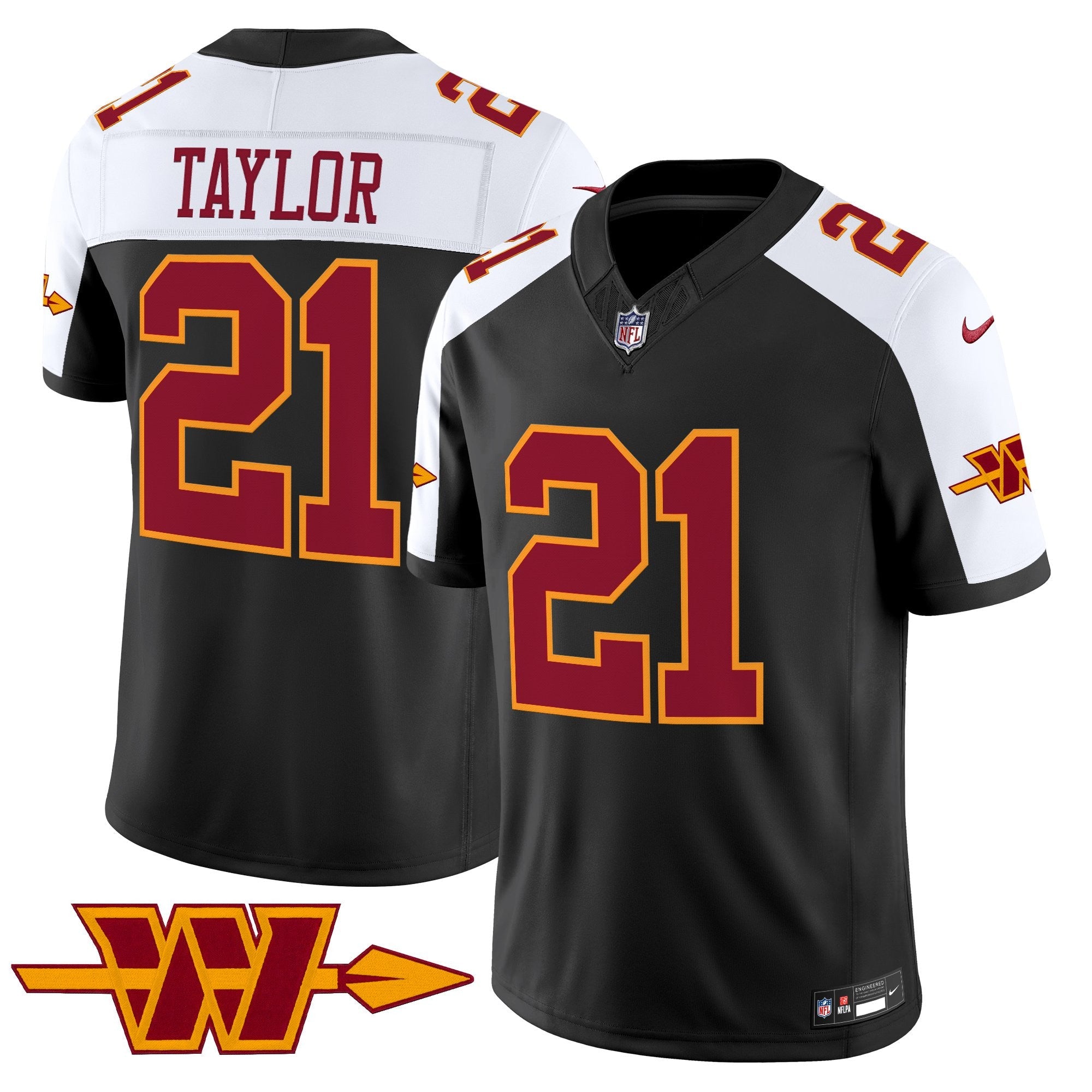 Men's Washington Commanders Throwback Vapor Limited Jersey - All Stitched