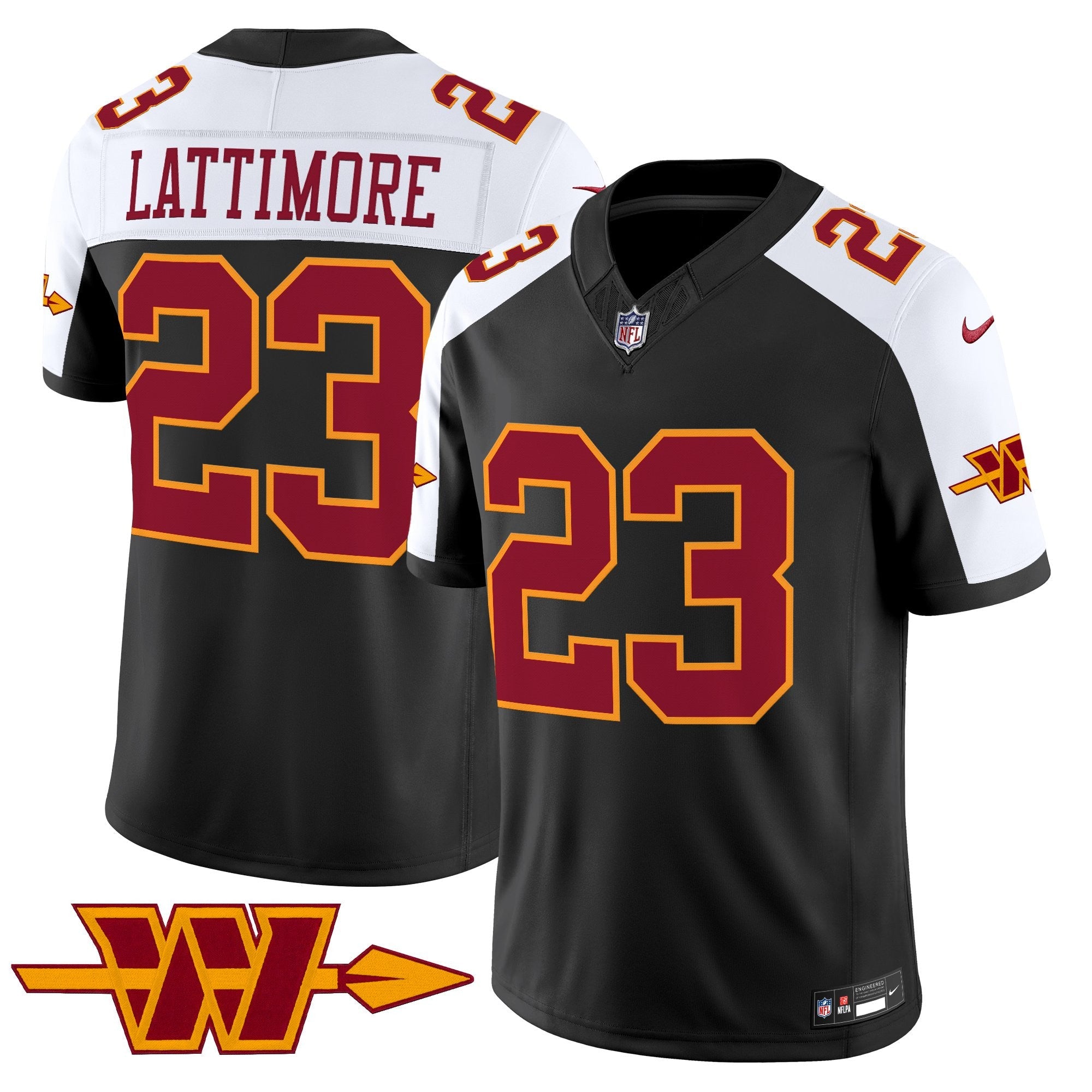 Men's Washington Commanders Throwback Vapor Limited Jersey - All Stitched