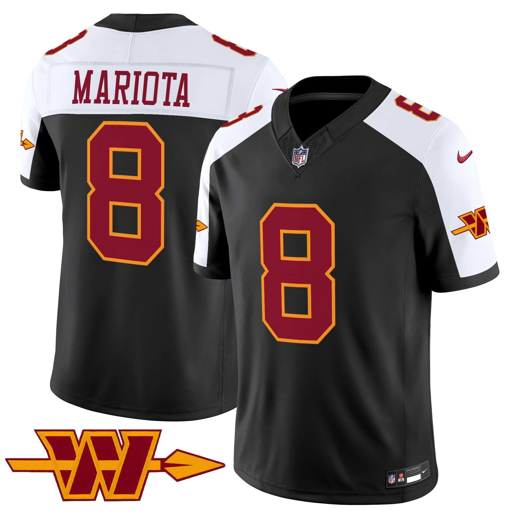 Men's Washington Commanders Throwback Vapor Limited Jersey - All Stitched